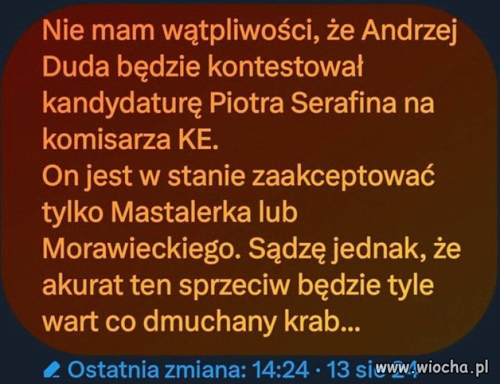 Co zrobi Anżej?