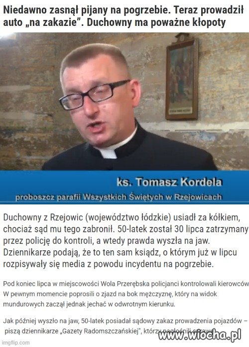 Prześladowania księży trwają!