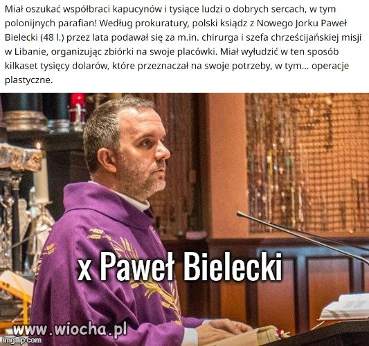 Eksportowa wersja księdza!