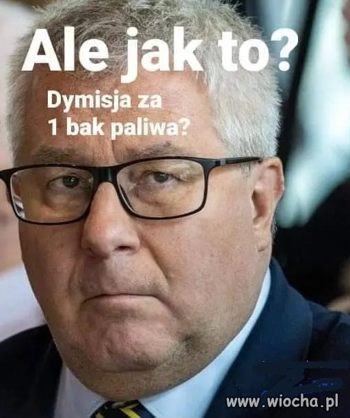 Biedny minister nie wiedział...