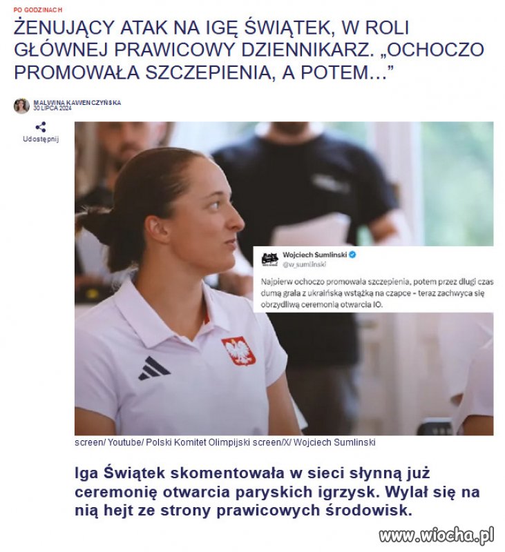 Świątek jest wybitna. Bije na głowę tenisowe legendy