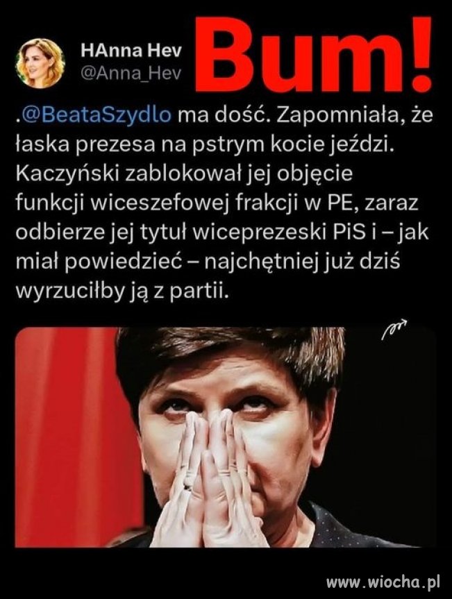 Jakoś mi jej wcale nie żal ...