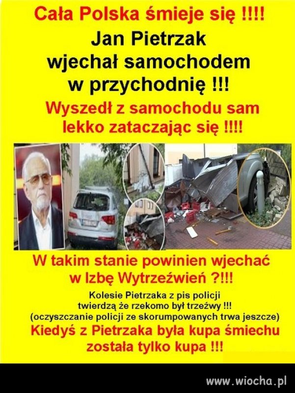 Cwaniaczek, chciał się wbić bez kolejki ...
