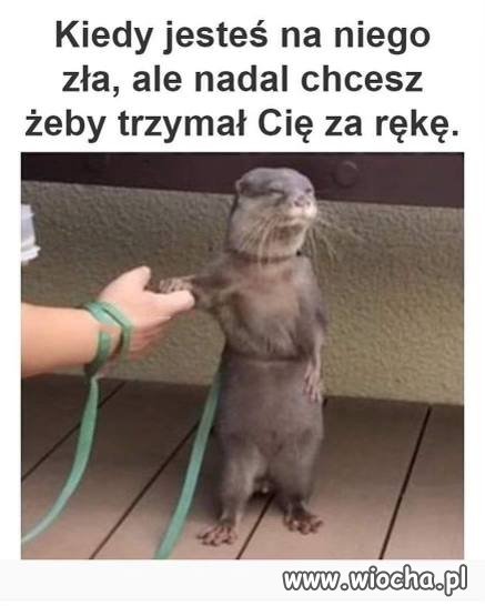 Gdy nie do końca jesteś na niego zła 