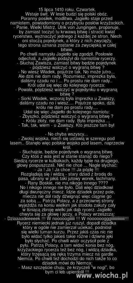 Gdyby wysłali prawdziwego Polaka.