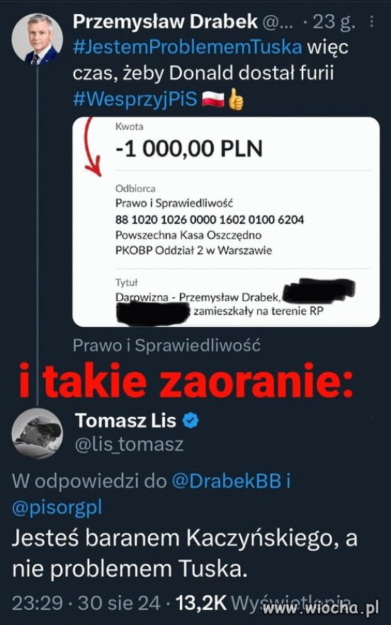 Mistrzowskie zaoranie