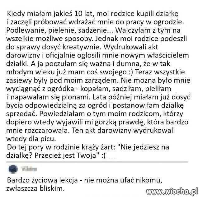 Dlatego wielu ...wyżej sra, niż dupę ma...