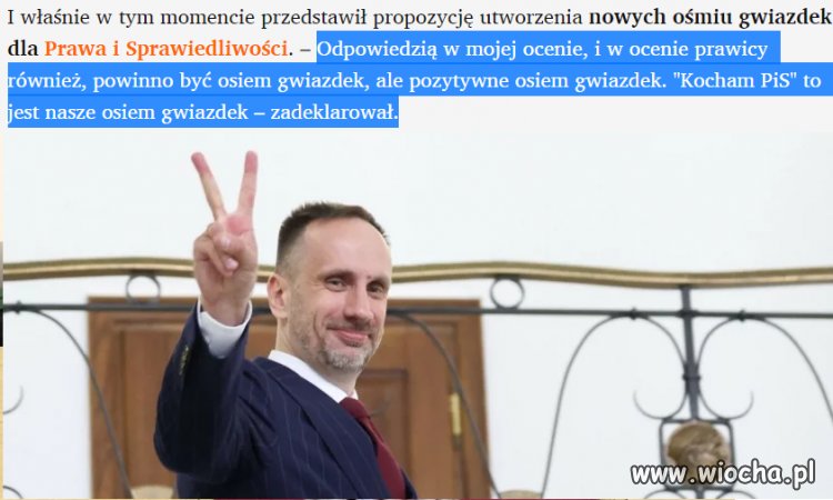 To że to kretyn to wiadomo