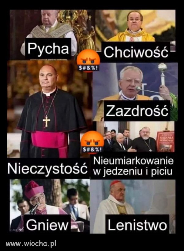 Prawdziwy obraz degeneracji sekty kosciola...