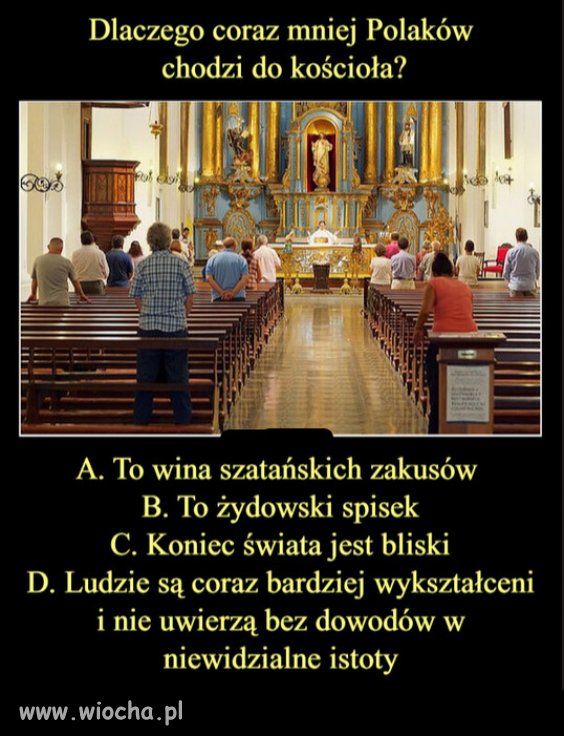 Pytanie na niedziele...może nie ma żadnego boga..?