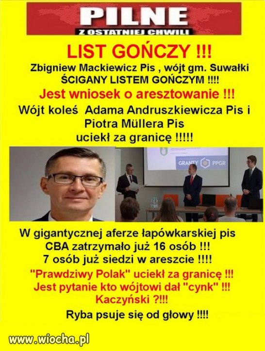"Kryształy" PiSu uciekaja z Polski...tacy niewinni