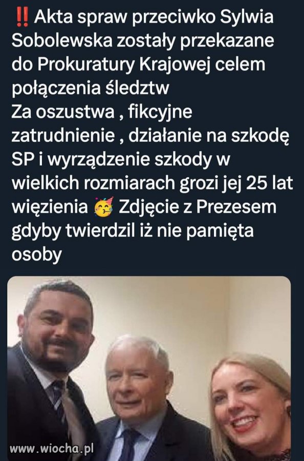 Ja mam tylko jedno zażalenie
