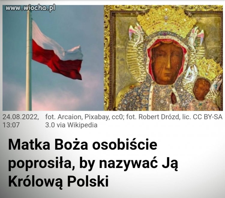 Osobiście prosiła 