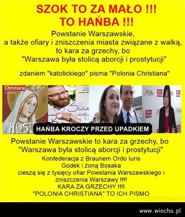 Czy ich tam wszystkich w tej konpederosji totalnie