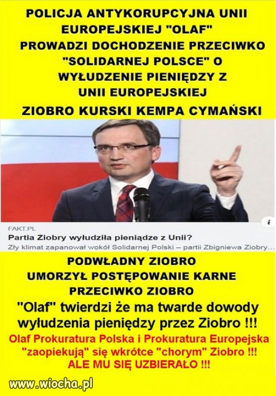 Jak Polacy sami nie potrafia, to Prokuratura europejska pokaże 