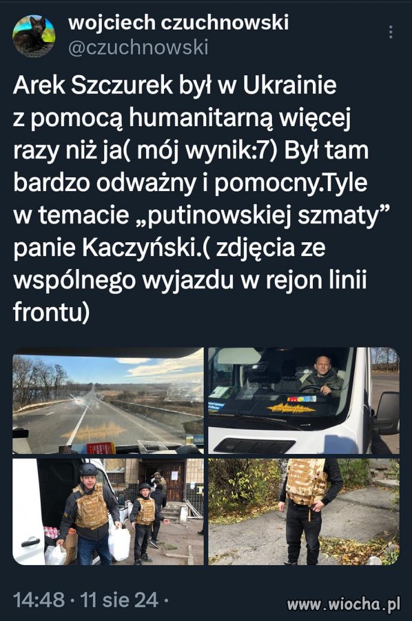 No i kto tu jest putinowską szmatą?