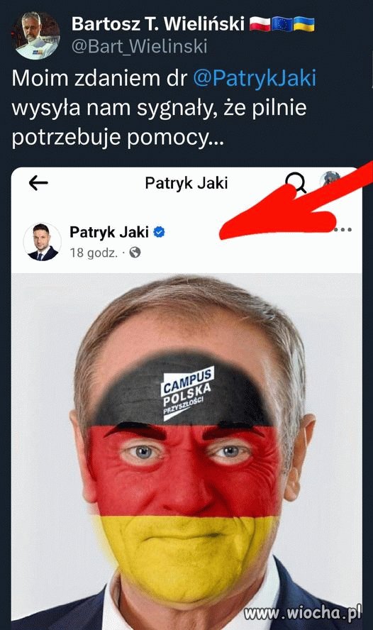 Patryk Jaki, a no taki