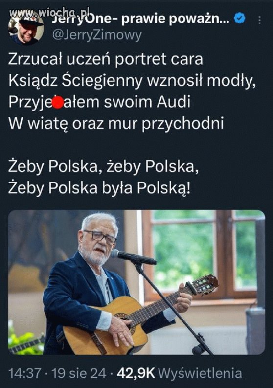 Stary cymbał i tyle
