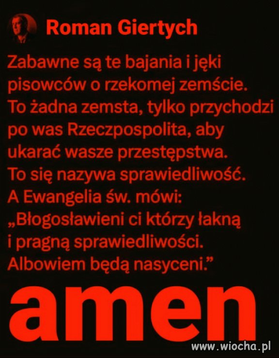 Romek jak zawsze w punkt