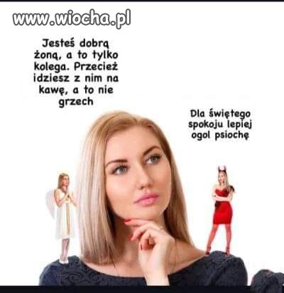 ...on na pewno mnie zdradza