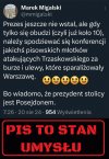 Głupota pisowców poraża