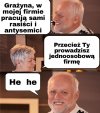 On i jego pracownicy.