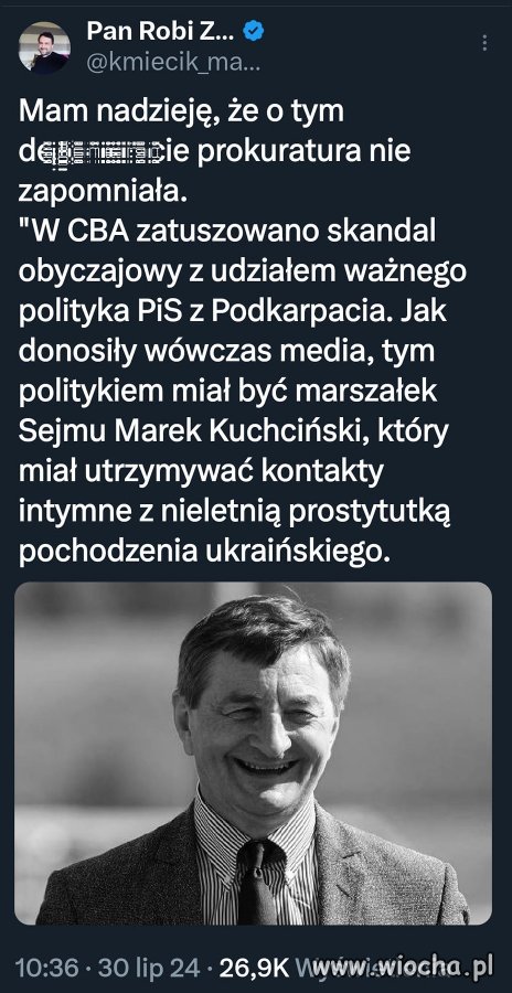 Stare sprawy wracają. I bardzo dobrze ...
