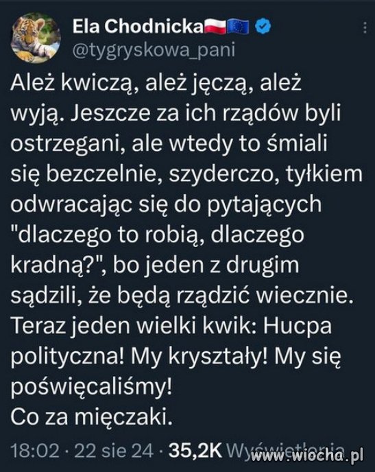 Trzeba robić swoje i nie zważać na ich kwik !!!