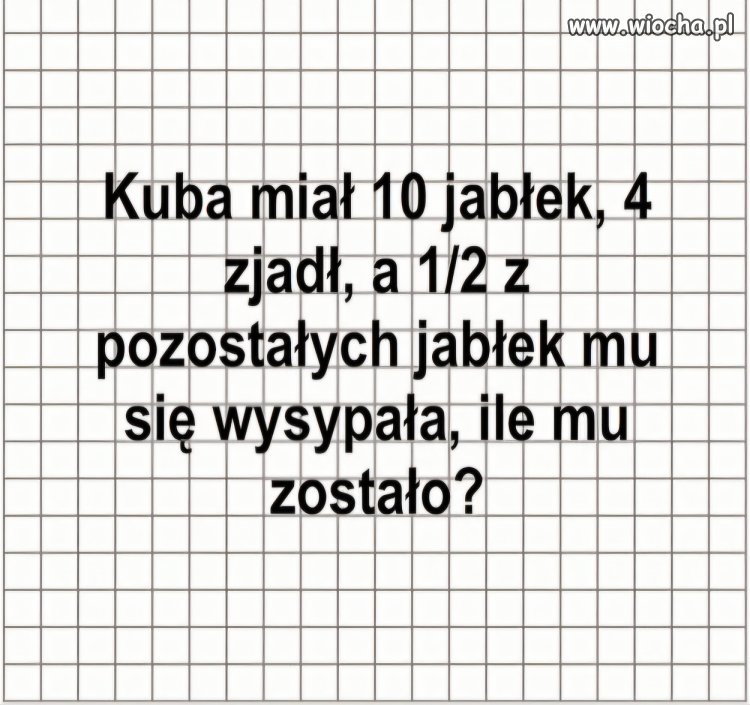 Rozwiążesz to?