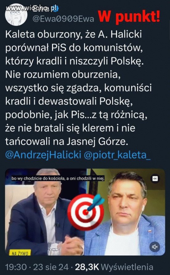 Halicki krótko o PIS