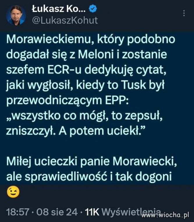 Nawet jeśli zdoła uciec to nie na długo ...