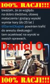 Tyle w temacie Daniela póki co