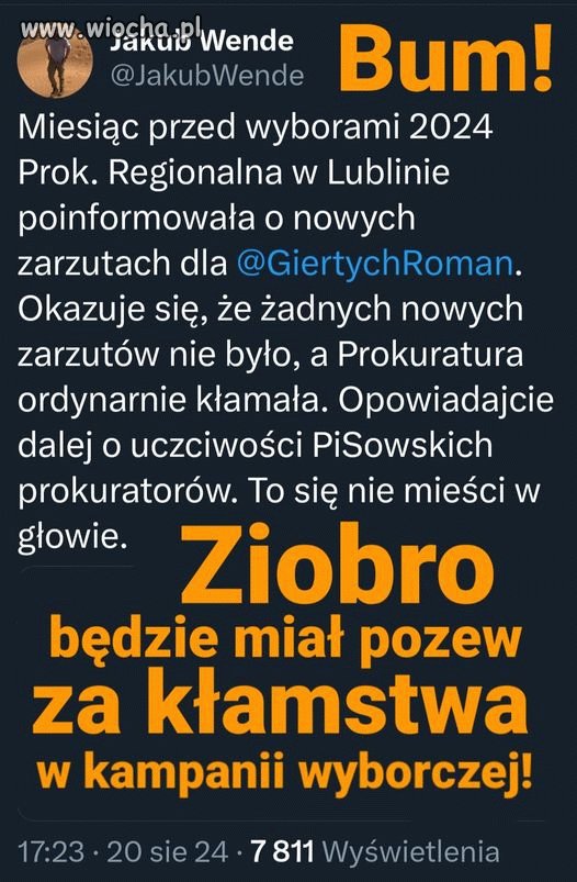 Ziobro ty qrwo j3bana