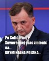 Mieli 1% poparcia i 100% zlodziei i oszustow!