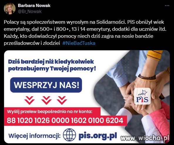 Szybko poszło, ledwo jeden dzień a już zbiórka