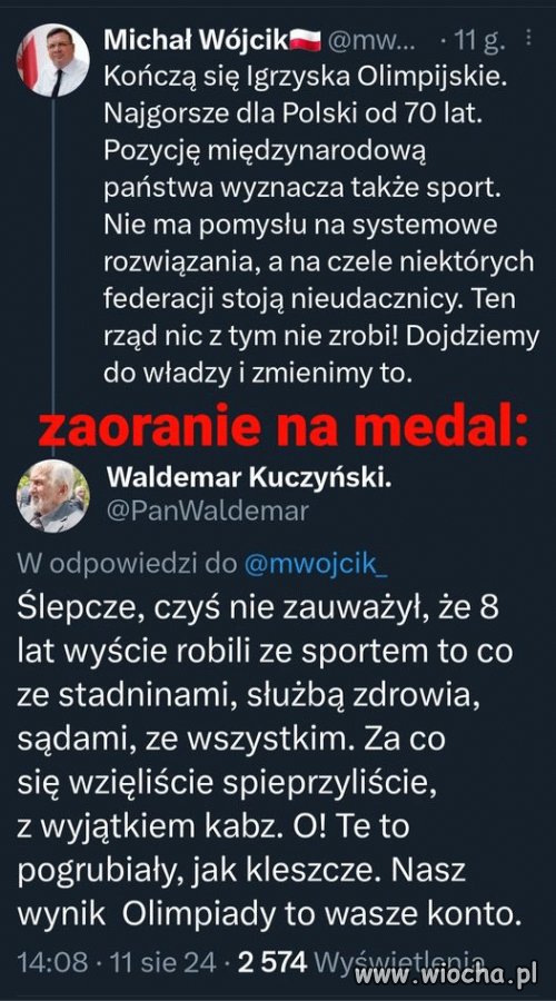 Mistrzowskie zaoranie