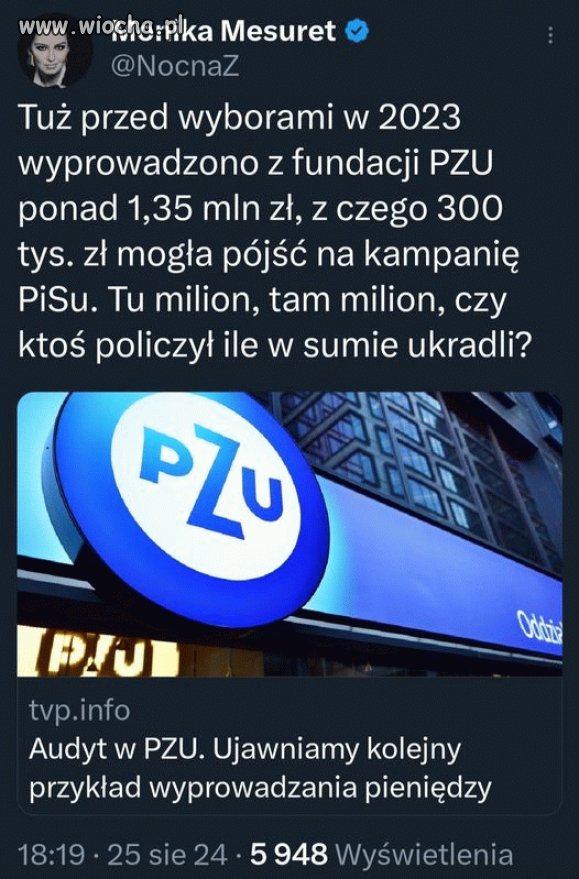 Pisowskie złodziejstwo