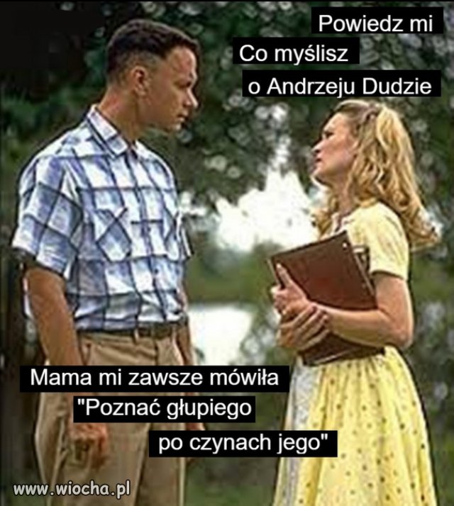 Poznaj glupiego po smiechu jego z wlasnych dowcipow...