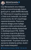 Morawiec wysłał go tam na przeszpiegi ...