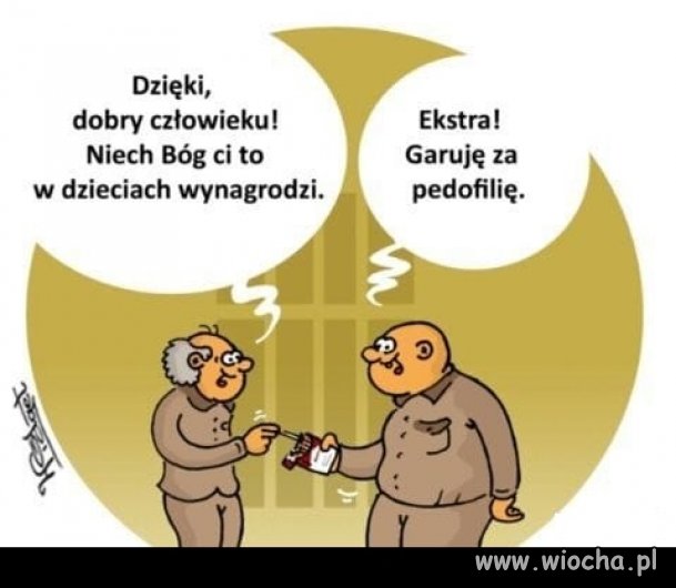 Gdy klecha trafi do celi ...