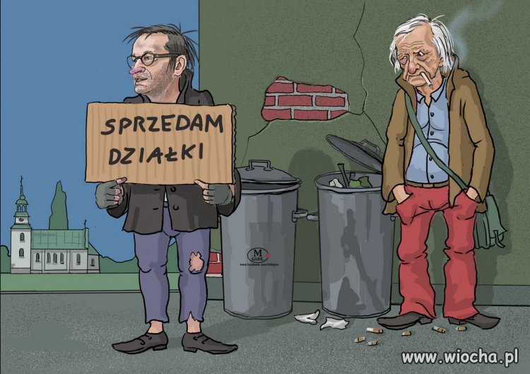 Sprzedam dzialki i jade do Izraela...