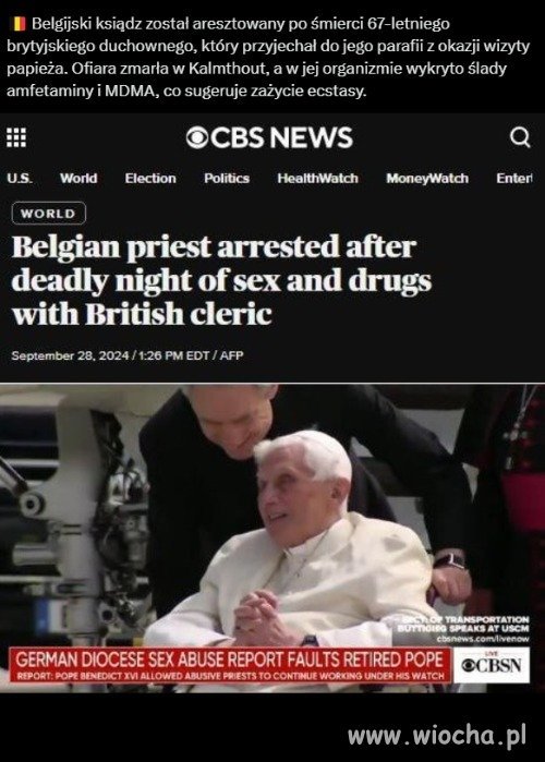 Papistowscy kapłani lubią seks, extasy