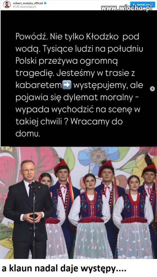 Kabaret zrezygnował ...