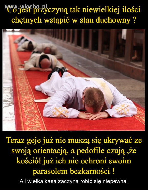 A i wiernych ubywa