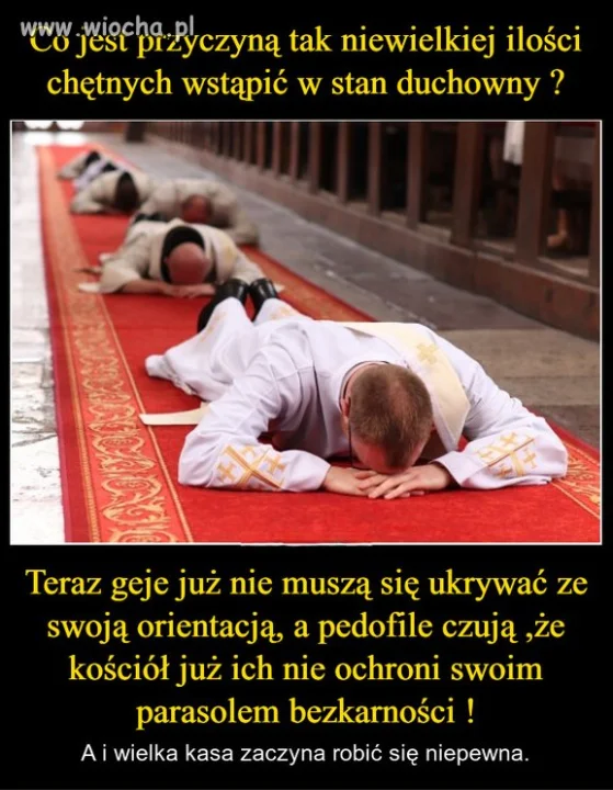 A i wiernych ubywa