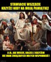 To tak, jakby pomnik Kennedy`ego