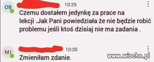 Domyśl się.