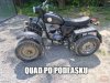 Quad na Podlasiu.