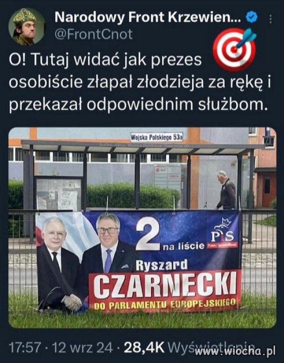 Złapia złodzieja PiSu za reke, mowi ze to nie jego reka!