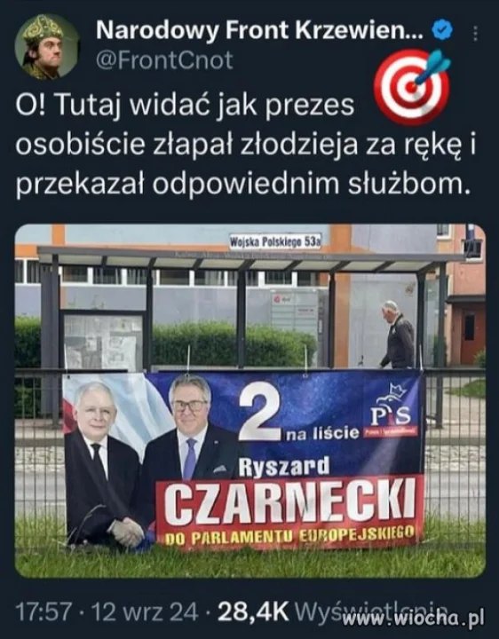 Złapia złodzieja PiSu za reke, mowi ze to nie jego reka!